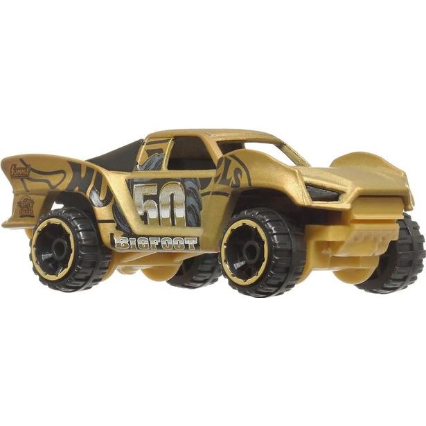 HW MONSTER TRUCKS BIGFOOT 50. VÝROČÍ SET ANGLIČÁKŮ & TRUCKŮ