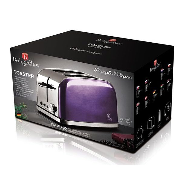 BERLINGERHAUS Topinkovač nerez Purple Metallic Line BH-9392