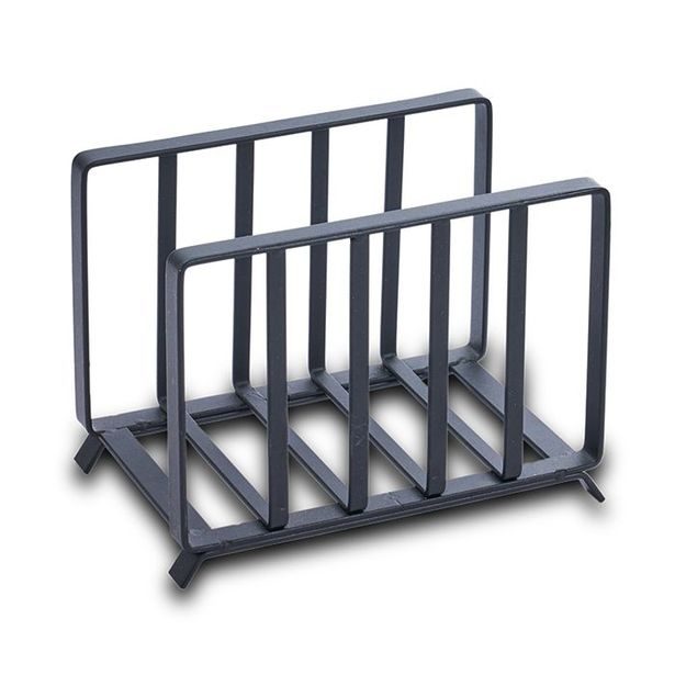 stojan na ubrousky, 14x 9x10,5cm, MISTY, ČERNÝ, kov