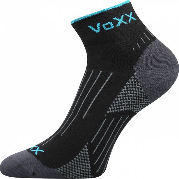 VoXX prodyšné nadkotníkové ponožky Azul - černá