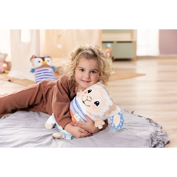 NICI NICI Cosidoos plyš Ovečka oboustranný motiv 30x20cm