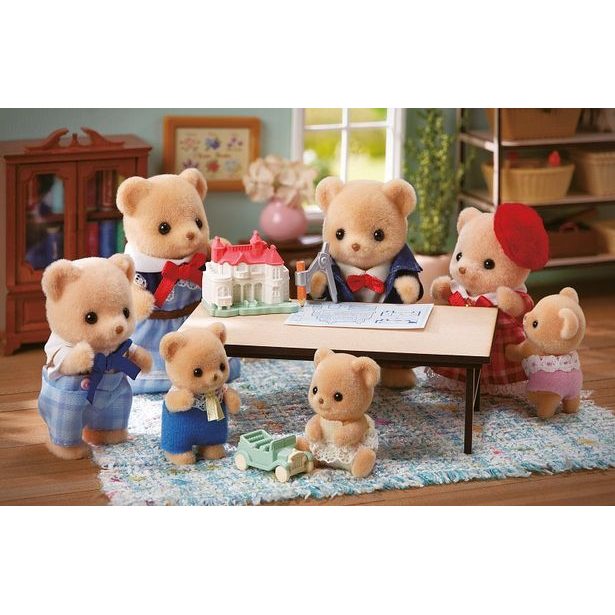 Sylvanian family Rodina sušenkových medvídků