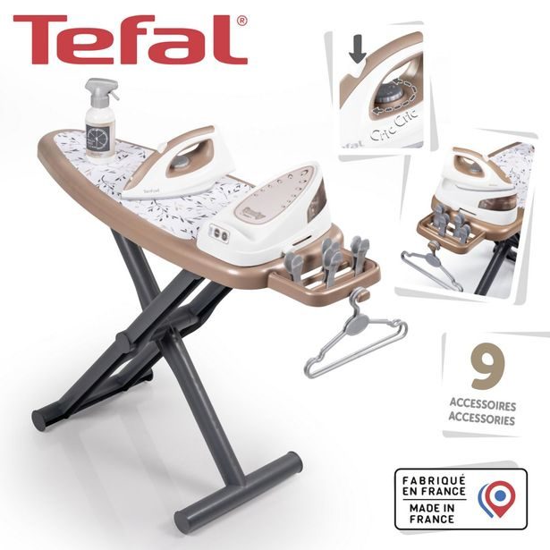 Tefal Žehlící prkno a žehlička se základnou