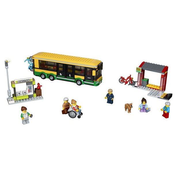 LEGO City 60154 Zastávka autobusu