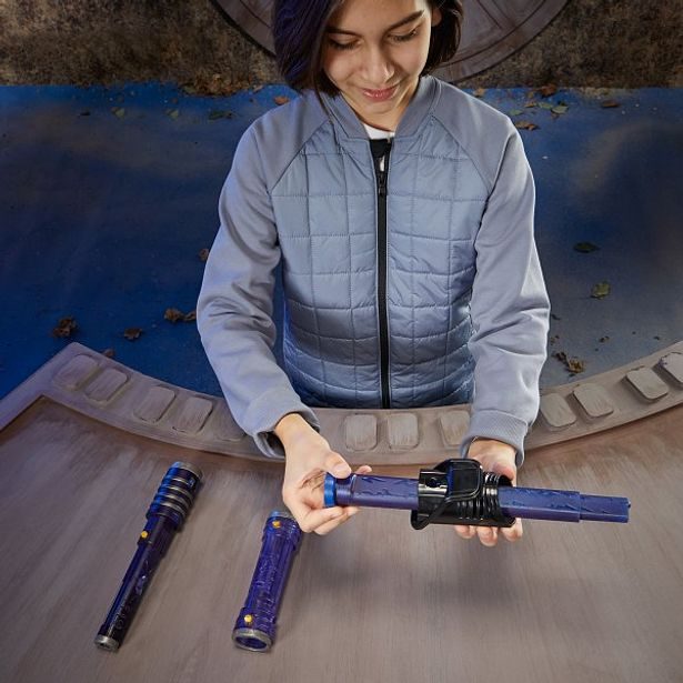 Star Wars Star Wars LS Forge Darksaber meč se světlem a zvukem