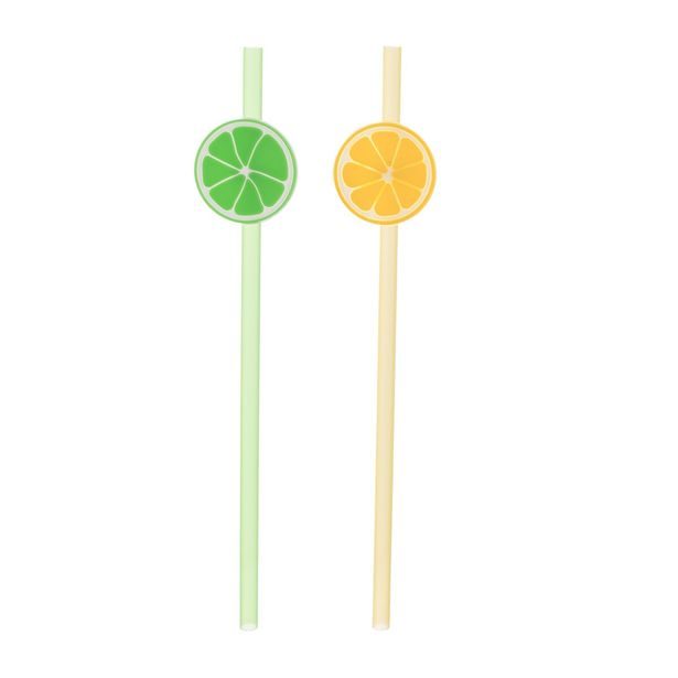 Nápojové brčko opakované použití LIMEPOP 6 ks