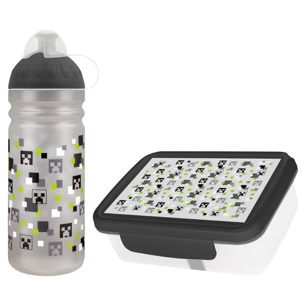 SET Pixel head - zdravá láhev/zdravá sváča