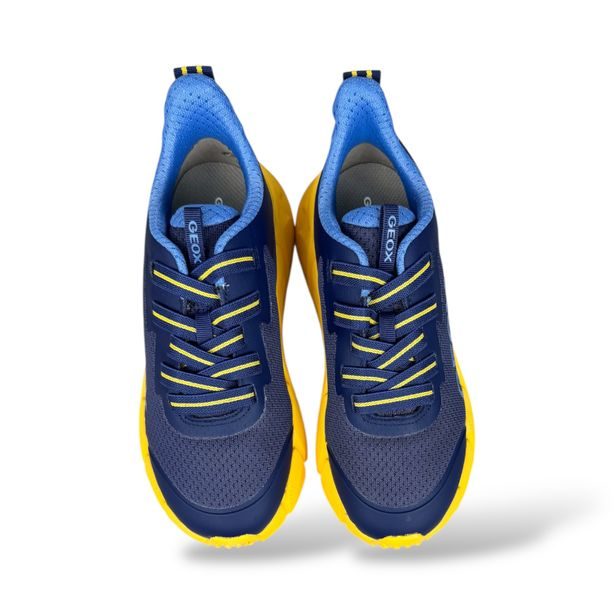 Tmavě modré chlapecké tenisky Geox Flexyper Fast