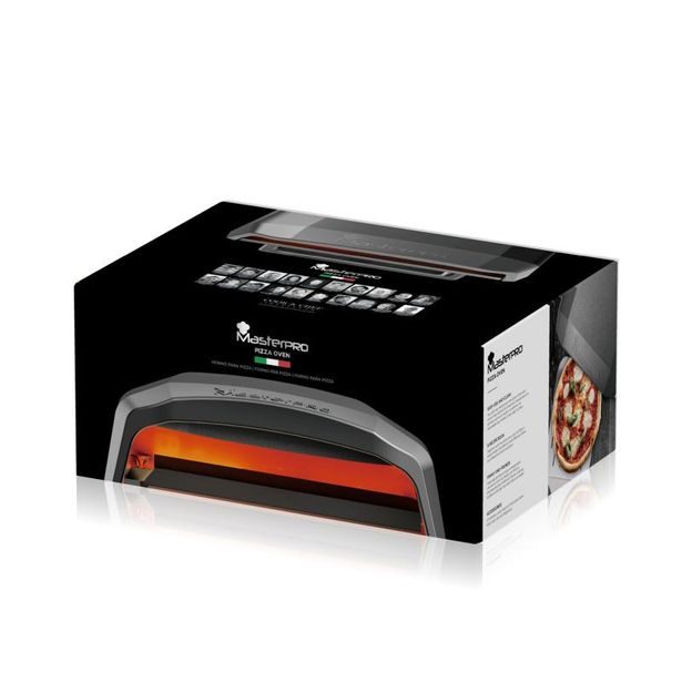 BERGNER Plynová pec na pizzu 500° C BGMP-9169-BK-DE