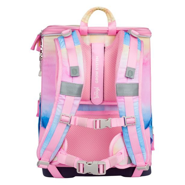 BAAGL SET 5 Zippy Plus Rainbow Unicorn: aktovka, penál, sáček, zástěra, peněženka