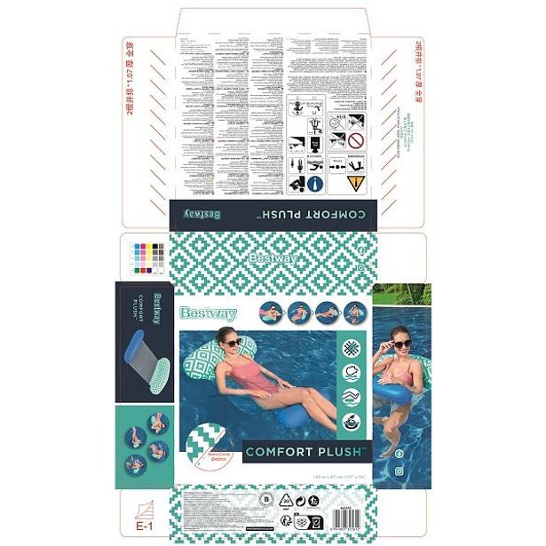 Bestway Nafukovací lehátko se síťkou Hammock, 145x87cm