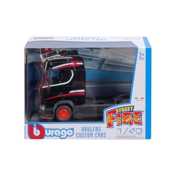 Bburago 1:43 Haulers Custom Cabs Scania 770S Grey