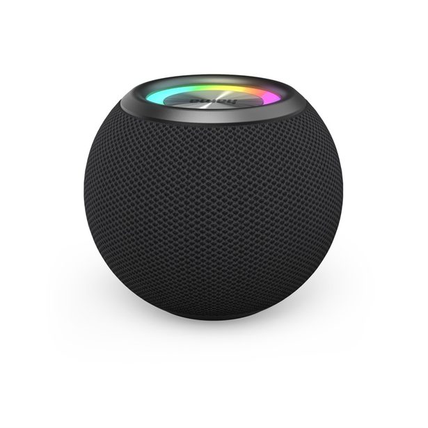 Hama Ball, Bluetooth reproduktor, 5 W, LED podsvícení, AUX-in, USB-A, microSD slot, černý