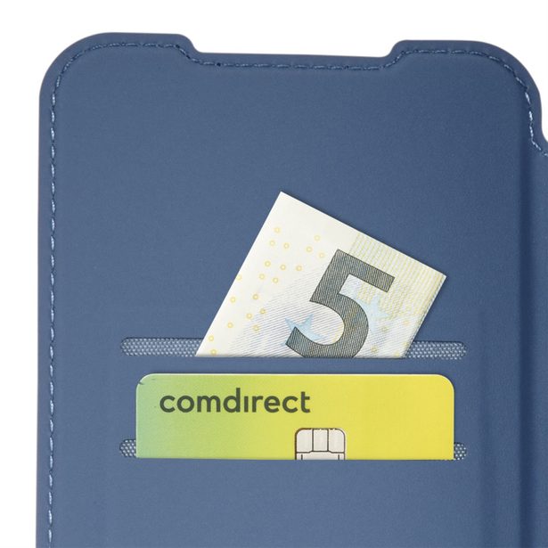 Hama Fantastic Feel, pouzdro-knížka pro Samsung Galaxy A17/A17 5G, hebký povrch, modré