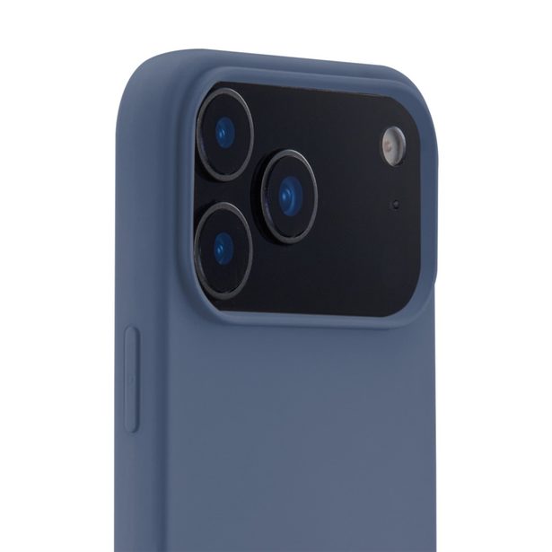 Hama Fantastic Feel, kryt pro Apple iPhone 17 Pro, hebký povrch, modrý