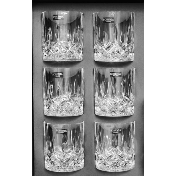 sklen. 300ml, 6ks, CLASSICO, BOH.POL., whisky