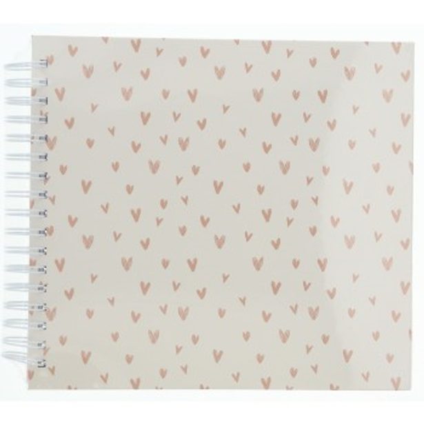 Hama album klasické spirálové LOVELY 28x24 cm, 50 stran, béžová