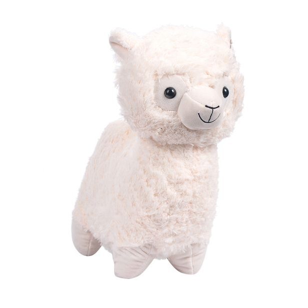 Lama krémová, 40 cm