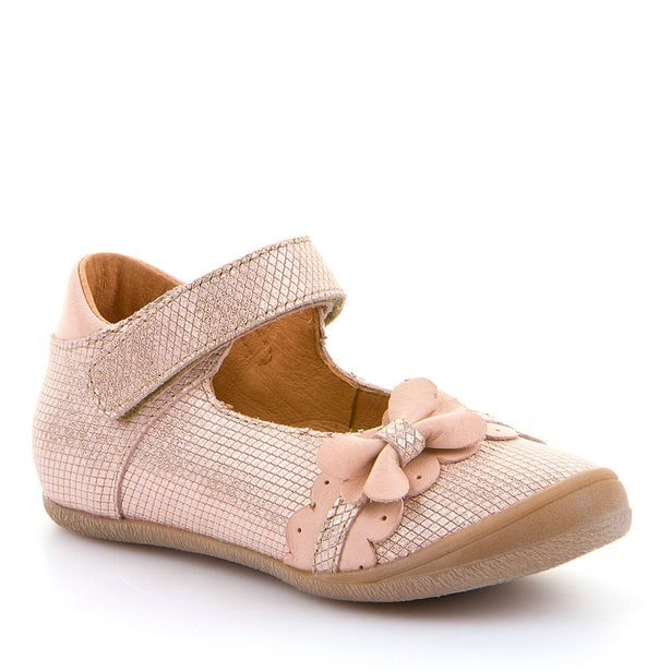Baleríny Froddo G3140090 metalová růžová