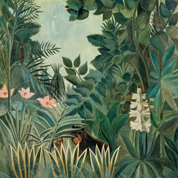 NOTIQUE Poznámkový kalendář Henri Rousseau 2027, 30 x 30 cm