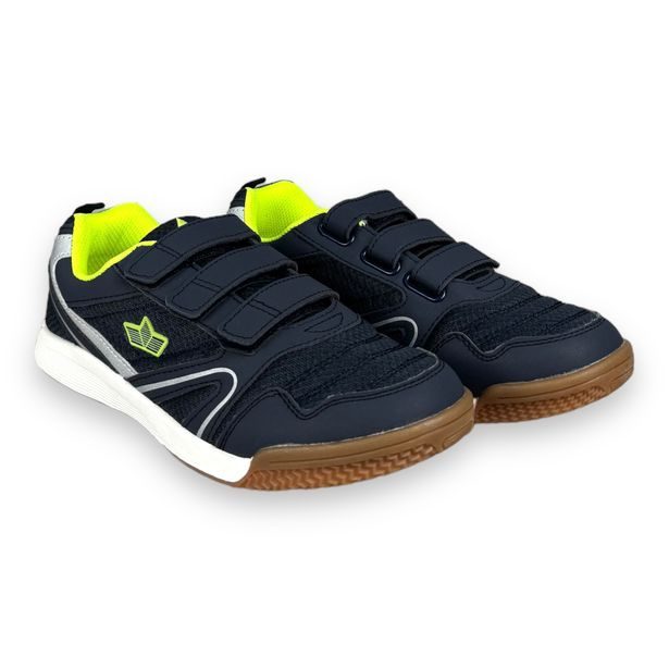 Dětská sálová obuv LICO - Marine/Lemon