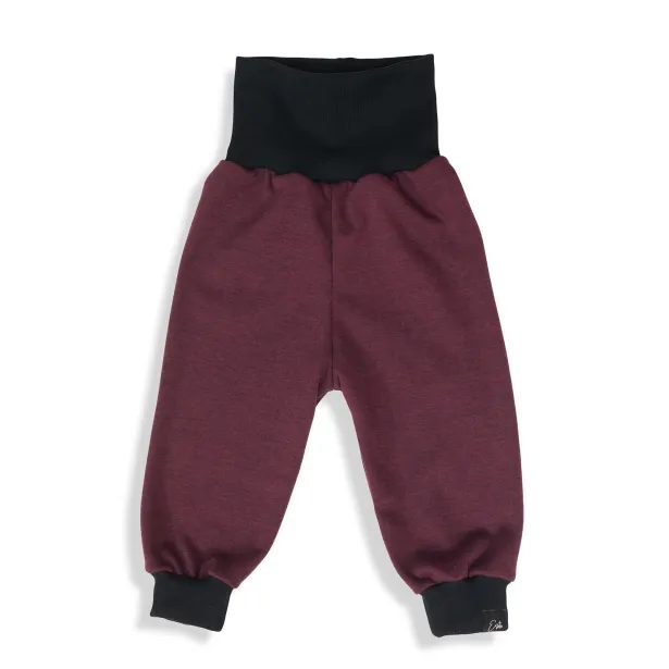 ESITO Dětské kalhoty Warmkeeper ZOE Garnet - vínová