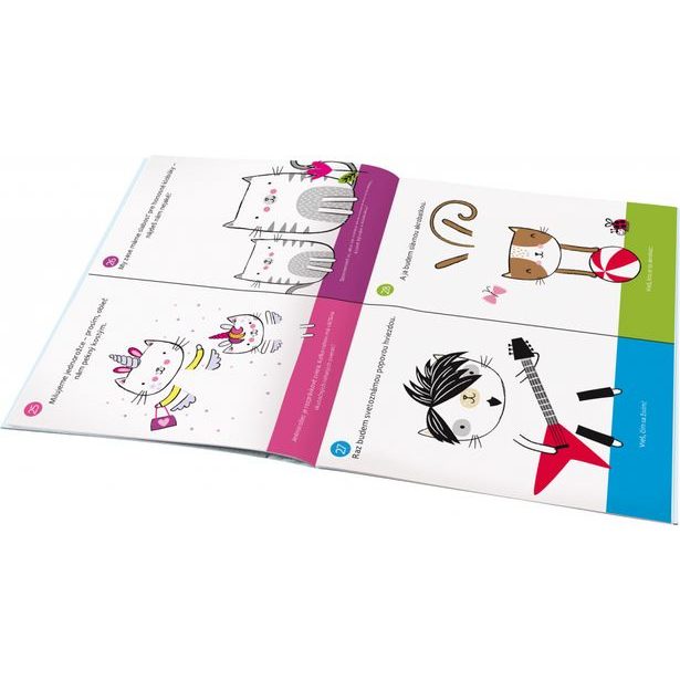 Šaty pre MAČKU MICKU ─ Kniha samolepiek