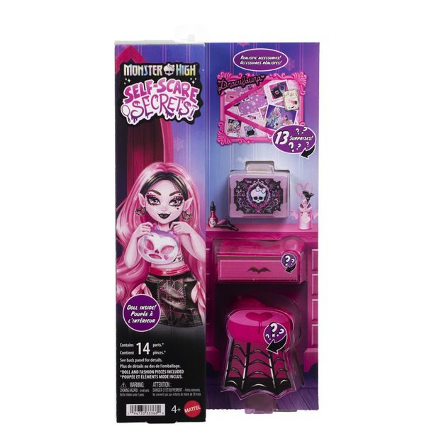 Monster High panenka SELF-SCARE SECRETS - DRACULAURA