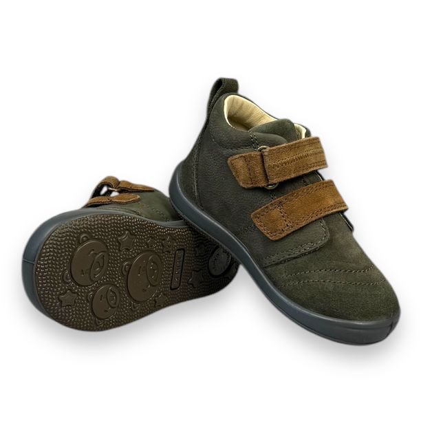 Chlapecká celokožená obuv IMAC - Tmavě zelené