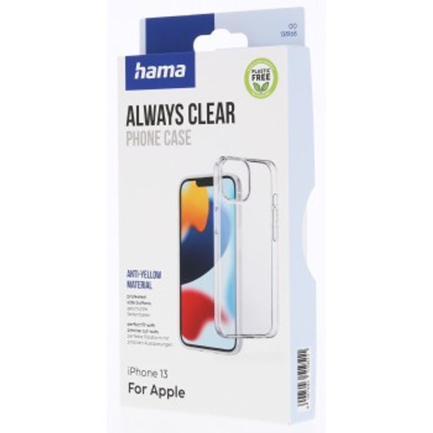 Hama Always Clear, kryt pro Apple iPhone 13, vždy průhledný, nežloutne
