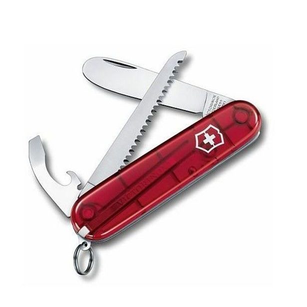 nůž 84mm, Můj 1. červený kapesní Victorinox, s pilkou