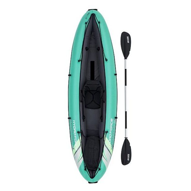 Bestway Nafukovací kajak Ventura s pádly a pumpou, 280x86cm