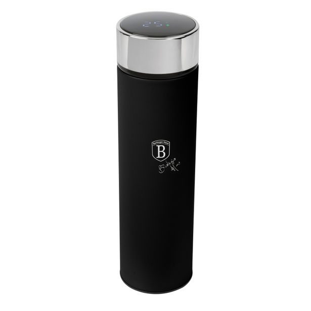 BERLINGERHAUS Termoska nerez s LED displejem 500 ml Matte Black Collection BH-9681