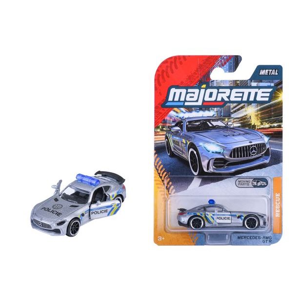 Auto policejní kovové, česká verze