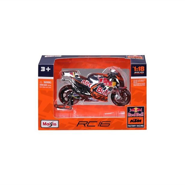 Maisto Maisto - Motocykl, Red Bull KTM Factory Racing 2023, 43 Jack Miller, 1:18