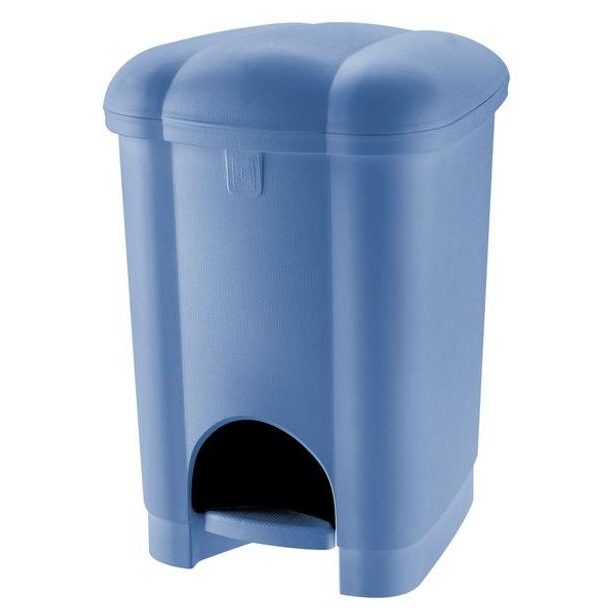 TONTARELLI KOŠ NA ODPADKY CAROLINA 16L, 27,5X30,2X41,5CM, AZUROVÁ_hamashop