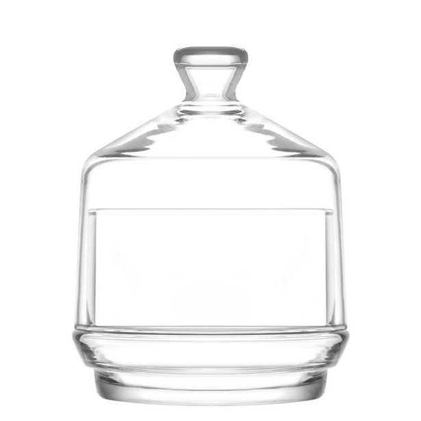 dóza 0,26l BERRY na CITRON+víčko, atd., d9, v.11,9cm, sklo