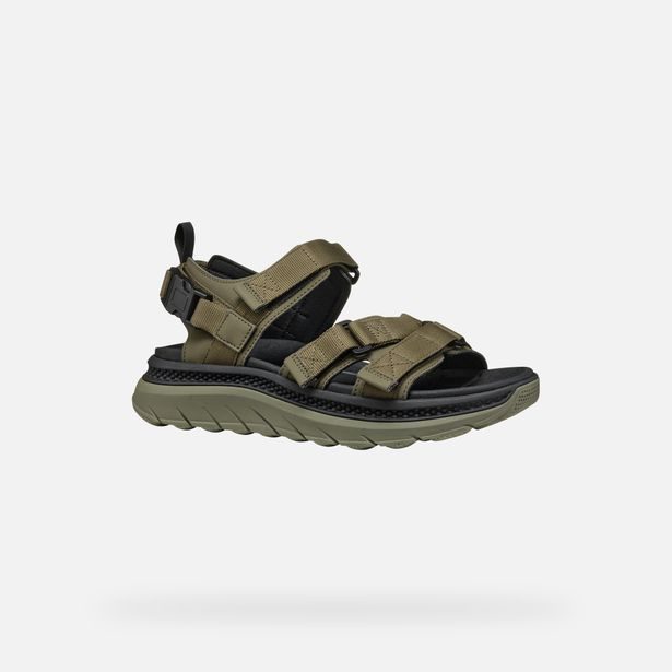 Khaki pánské sandály Geox Spherica Actif X S