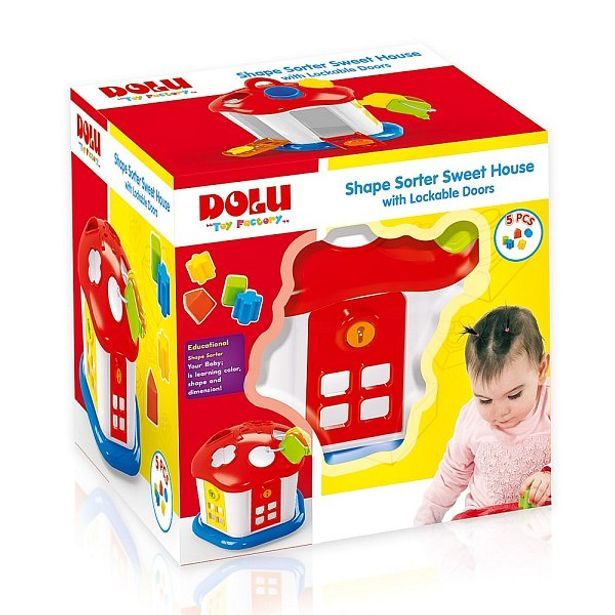 Prostrkávadlo domeček s klíči