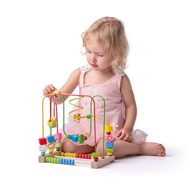 Motorický labyrint s počítadlem a zvířátky