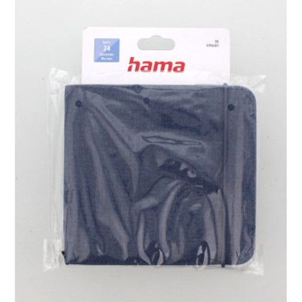 Hama Up to Fashion, pouzdro pro 24 CD/DVD/Blu-ray disků, modré
