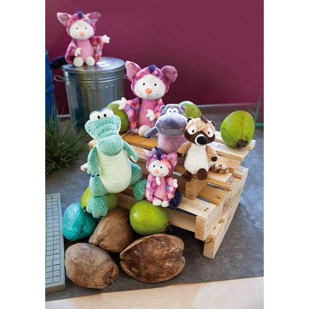 NICI NICI plyš Veverka Macy McFly 20cm, GREEN