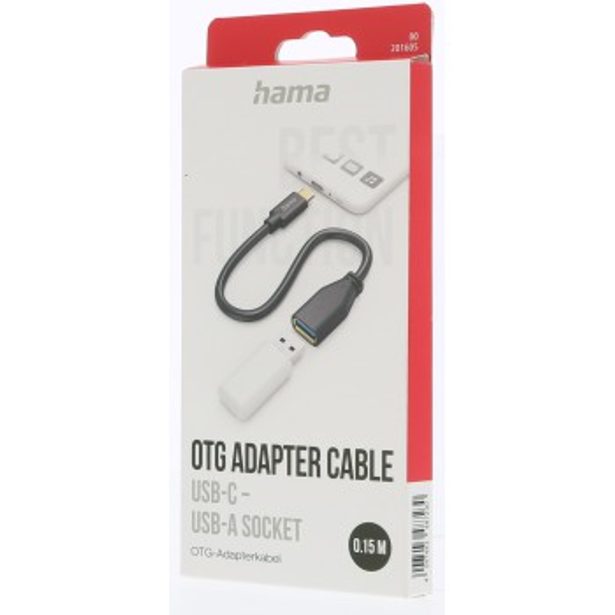 Hama OTG redukce USB-C na USB-A, 5 Gb/s, 15 cm