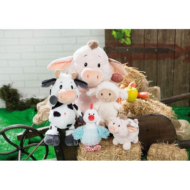 NICI NICI plyš Slepička Chicklinde 22cm, GREEN