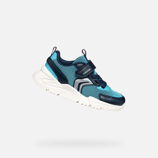 Modré chlapecké tenisky Geox Loftus