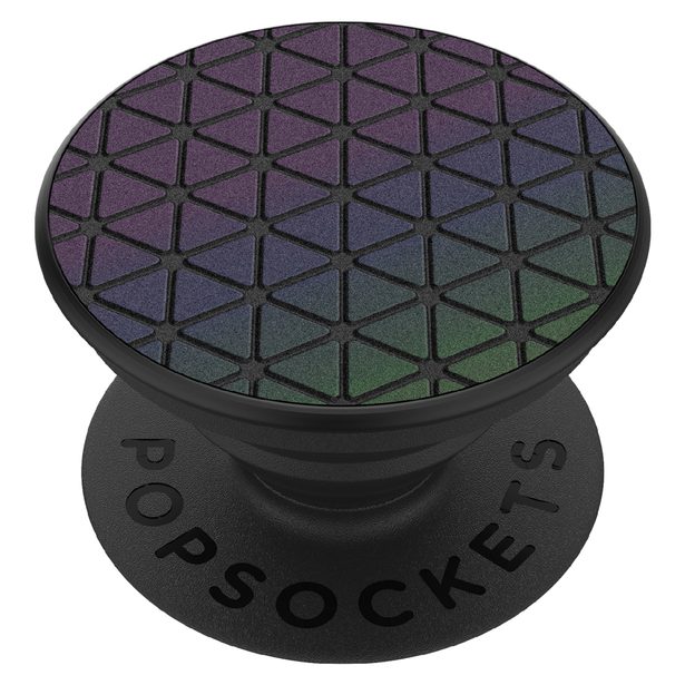 PopSockets PopGrip Gen.2, Reflective Chromatic Grid, reflexní povrch