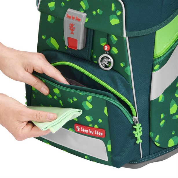 Školní aktovka Step by Step SPACE, Dino Targo - 5 dílný set, AGR certifikát