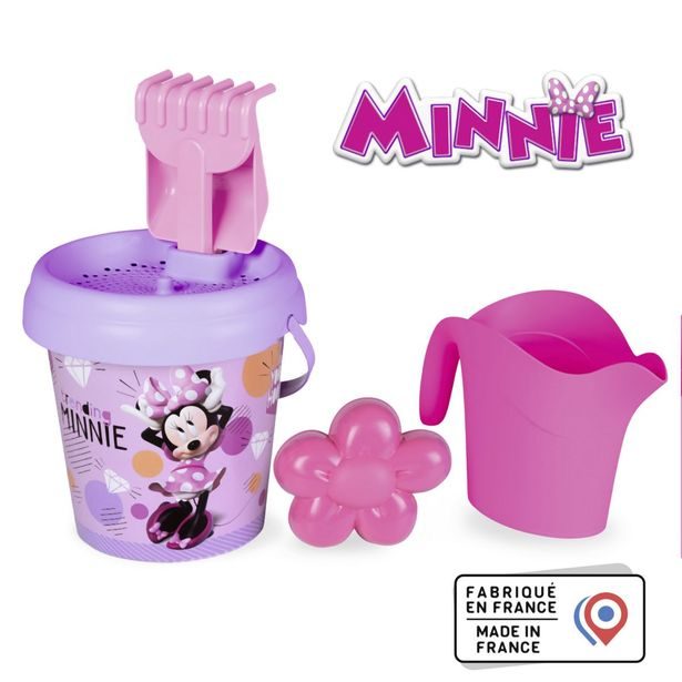 Kyblíček Minnie s konvičkou a přísl., střední