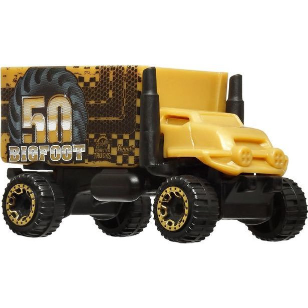 HW MONSTER TRUCKS BIGFOOT 50. VÝROČÍ SET ANGLIČÁKŮ & TRUCKŮ
