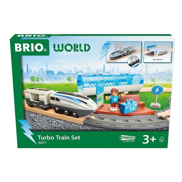 BRIO Vlaková sada s turbo vlakem